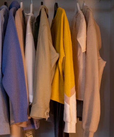 in the closet
